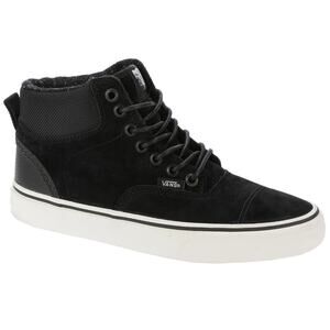 Vans Era-hi Pig Suede & Nylon Black White‎ Skateboard Shoes Sneakers Size Mens 8